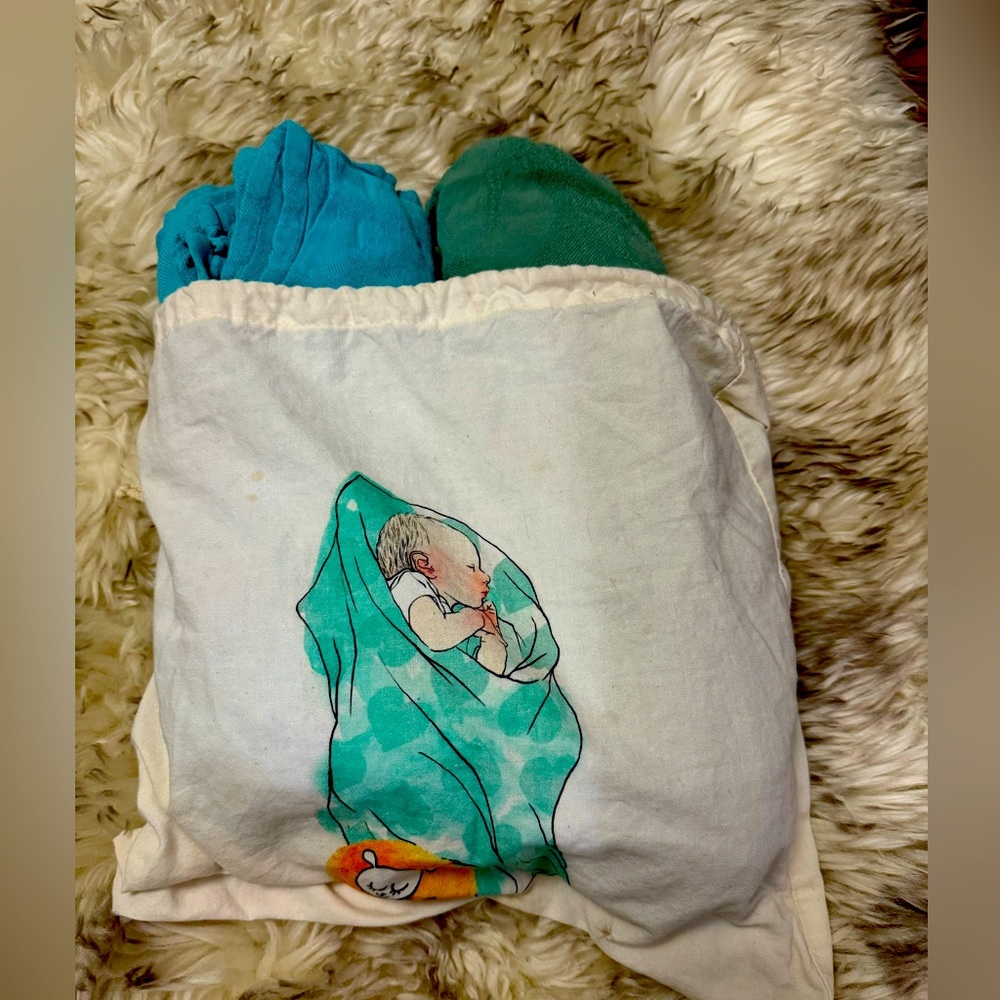 Tula bamboo baby blankets